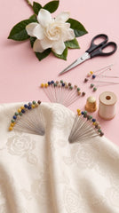 Matte Earth Tone Pearl-Head Hijab Pins | Multi-Color Set